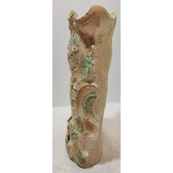 Antique 19th Century French Bisque Porcelain Victorian Man Spill Vase Figurine - Picture 5 of 16